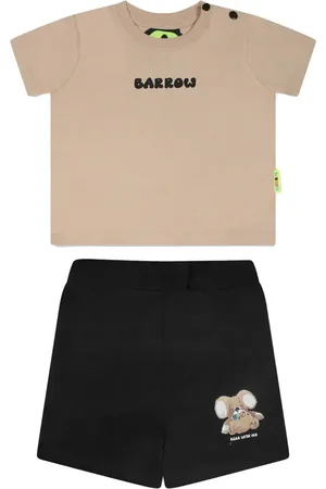 BARROW Set de shorts con oso estampado