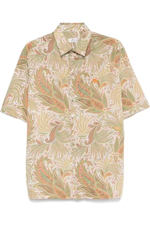 Etro Camisa con estampado de cachemira