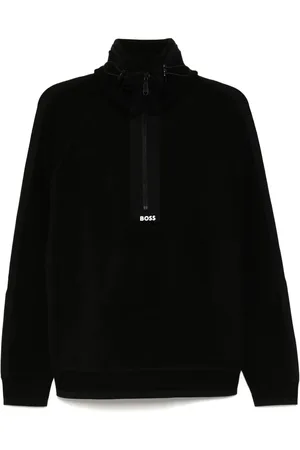 HUGO BOSS Sudadera con medio cierre