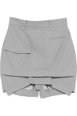 Vivienne Westwood Falda corta cargo con diseño plisado