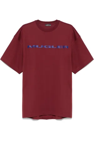 MUGLER Playera con aplique del logo