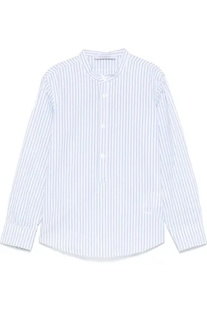 Paolo Pecora Camisa con rayas estampadas