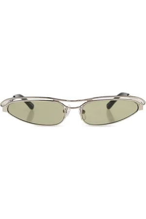 The Attico Lentes con armazón cat eye
