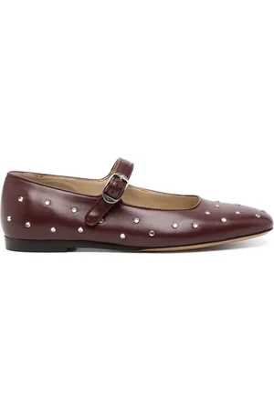 Le Monde Beryl Flats Classic Mary Jane con apliques