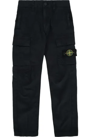 Stone Island Pantalones cargo con motivo Compass