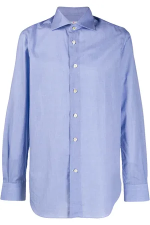 Kiton Camisa con motivo de microcuadros