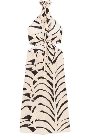 JOHANNA ORTIZ Vestido midi The Rhythm Of Sea