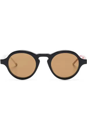 Thom Browne Lentes de sol con armazón redonda