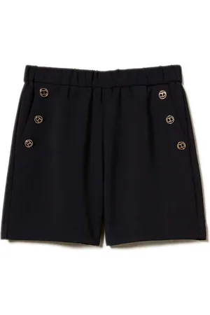 Twin-Set Shorts de crepé