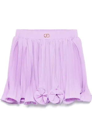 Twin-Set Falda corta plisada