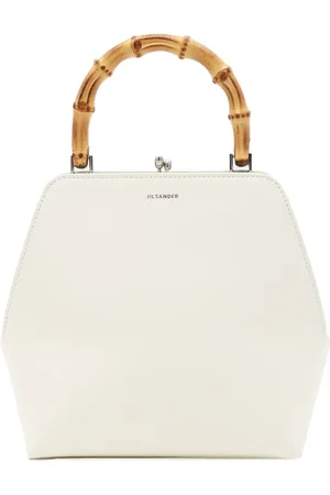 Jil Sander Tote Goji Bamboo Square