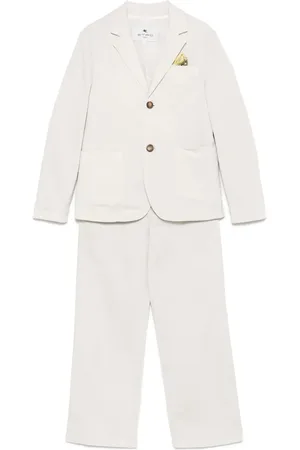 Etro Set de pantalones con motivo pied de poule