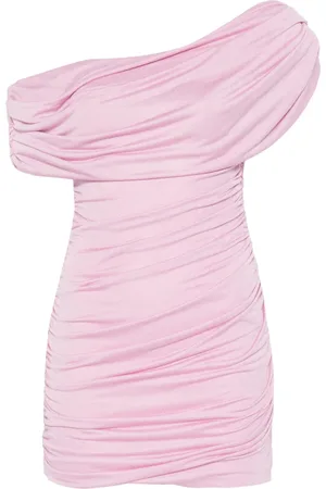 BLUMARINE Vestido corto con diseño drapeado