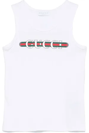 Gucci Camiseta con detalle Web