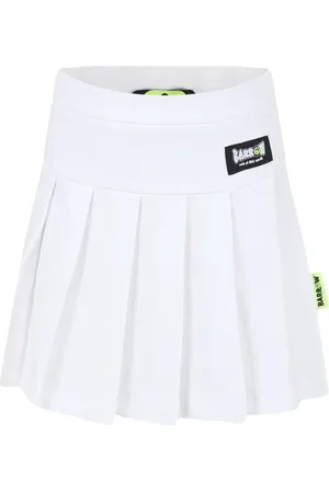 BARROW Falda corta con diseño plisado