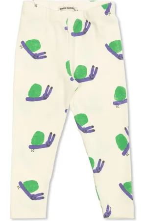 Bobo Choses Pantalones con caracoles estampados