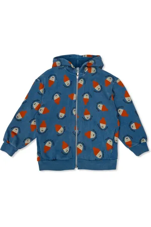 Bobo Choses Hoodie estampada con cierre