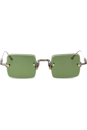 MATSUDA Lentes de sol cuadrados sin armazón