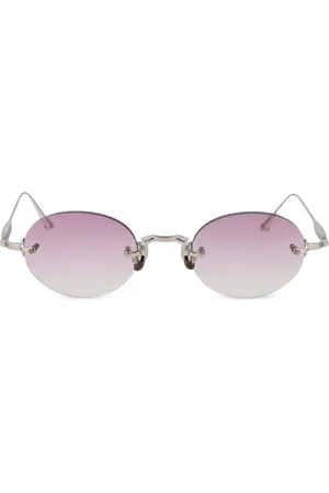 MATSUDA Lentes de sol con armazón ovalado