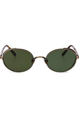 MATSUDA Lentes de sol con armazón ovalada