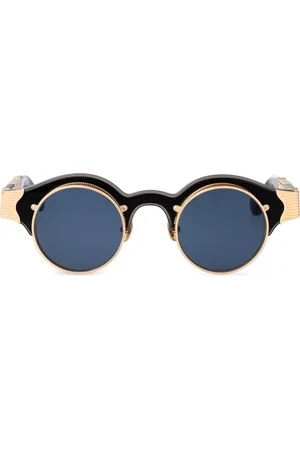 MATSUDA Lentes de sol con armazón redonda