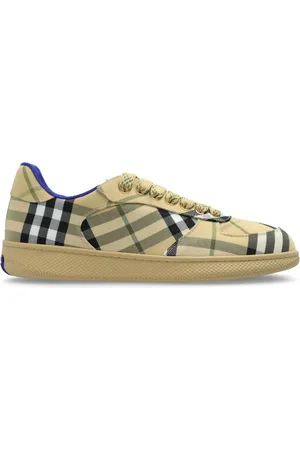 Burberry Tenis con motivo de cuadros tartán
