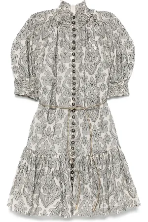 ZIMMERMANN Vestido corto Wylie Lantern