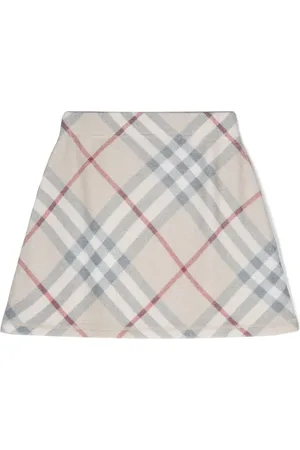 Burberry Falda con cuadros estampados