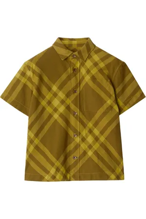 Burberry Camisa con cuadros estampados