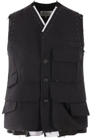 Maison Margiela Deconstructed wool waistcoat