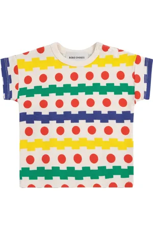Bobo Choses Playera con motivo geométrico