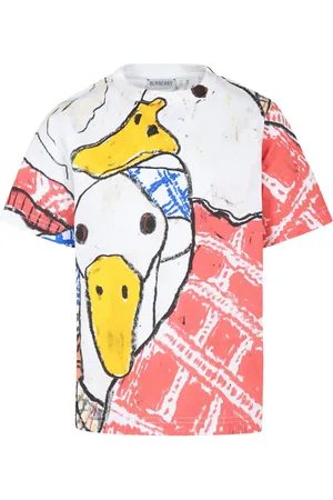 Burberry Playera con gansos estampados