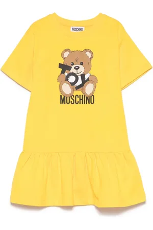Moschino Vestido con estampado Leo Teddy