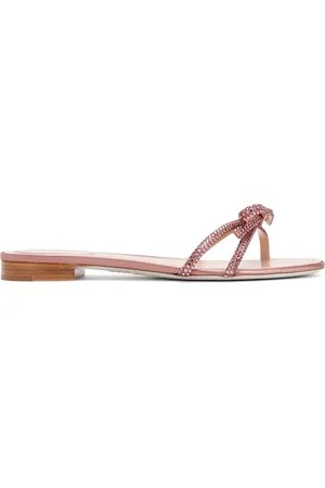 RENE CAOVILLA Sandalias con detalle de moño