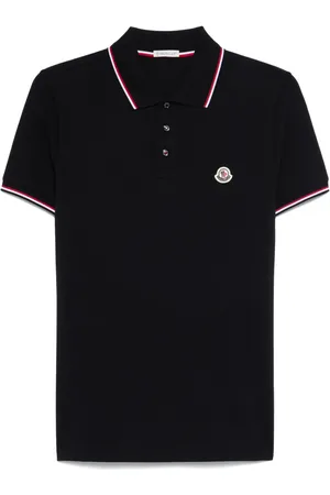 Moncler Playera tipo polo manga corta