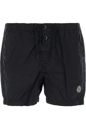 Stone Island Shorts de playa con distintivo Compass