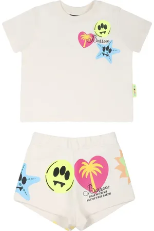 BARROW Set de shorts con logo estampado
