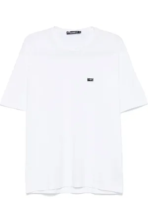 Dolce & Gabbana Playera con placa del logo