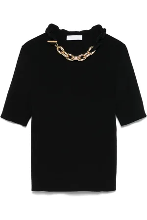 Paco rabanne Top con detalle de cadena
