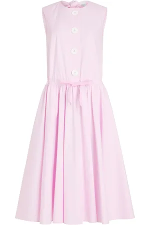 Patou Vestido midi con botones