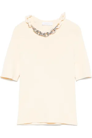 Paco rabanne Top con detalle de cadena
