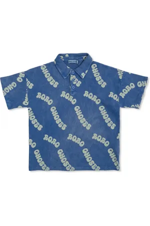 Bobo Choses Playera tipo polo con logo estampado