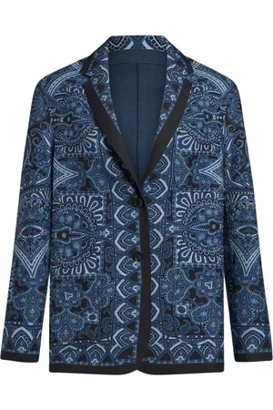 Etro Blazer reversible estampado