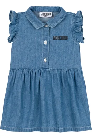 Moschino Vestido con logo estampado