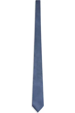 Fursac Corbata con motivo en jacquard