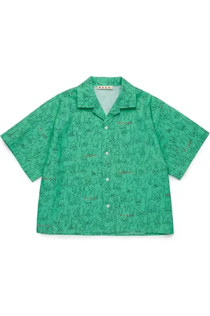 Marni Camisa con ilustración estampada