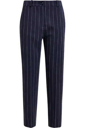 Essentiel Antwerp Pantalones tapered Host con estampado de rayas diplomáticas