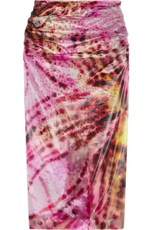 DRIES VAN NOTEN Falda estampada