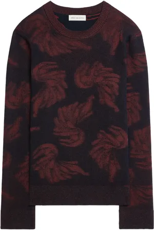 DRIES VAN NOTEN Suéter tejido en jacquard