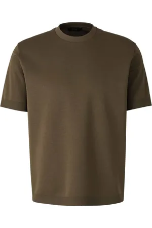 HERNO Playera con placa del logo